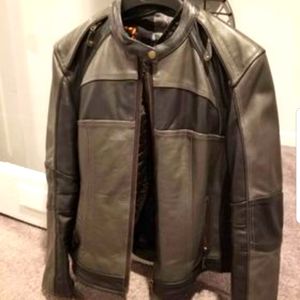 Women's motorcycle jacket, size Medium. Only worn once, in excellent condition.